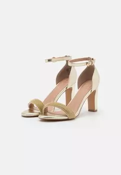 Босоножки на высоком каблуке Anna Field, золотой