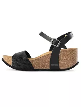 Босоножки на высоком каблуке Bayton Sandals Maya, черный