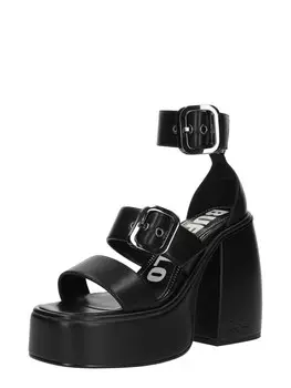 Босоножки на высоком каблуке BUFFALO Sandals HEART, черный