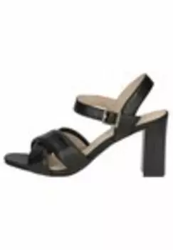 Босоножки на высоком каблуке Caprice, черный