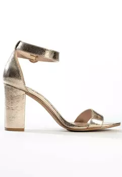 Босоножки на высоком каблуке Celena, золото