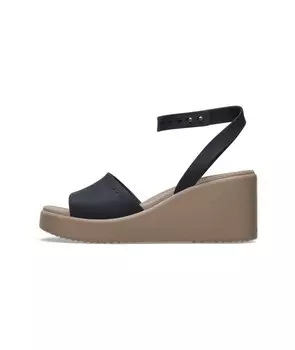 Босоножки на высоком каблуке Crocs Sandals Brooklyn, черный
