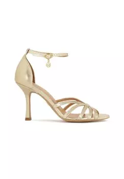 Босоножки на высоком каблуке CRYSTAL Kazar, золотистый