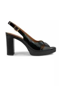 Босоножки на высоком каблуке D WALK PLEASURE 85S Geox, цвет black