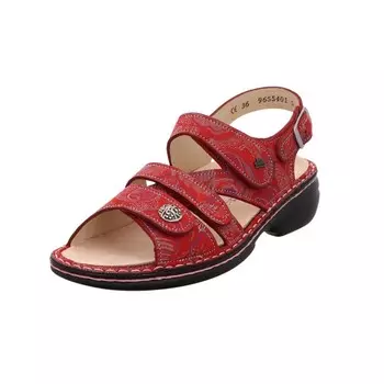 Босоножки на высоком каблуке Finn Comfort Sandals Gomera, красный