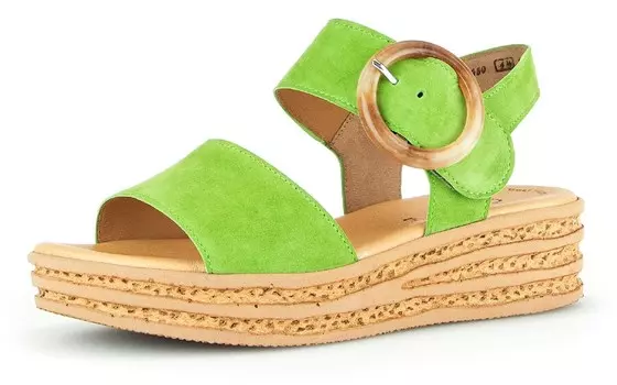 Босоножки на высоком каблуке GABOR Sandals, цвет apple