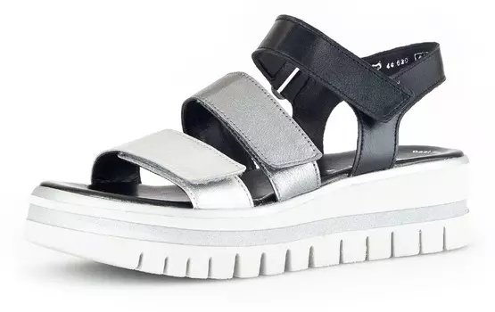 Босоножки на высоком каблуке GABOR Sandals, разноцветный