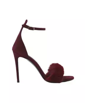 Босоножки на высоком каблуке Giuliano Galiano, красный