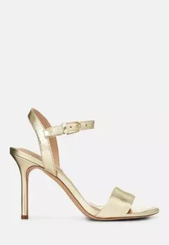 Босоножки на высоком каблуке GWEN HEEL Lauren Ralph Lauren, цвет pale gold