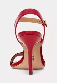 Босоножки на высоком каблуке GWEN Lauren Ralph Lauren, красный