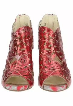 Босоножки на высоком каблуке LAURA VITA, красный