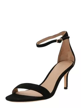 Босоножки на высоком каблуке Lauren Ralph Lauren Strap Sandals ALLIE, черный