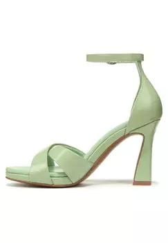 Босоножки на высоком каблуке LIZBETH Naturalizer, зеленый