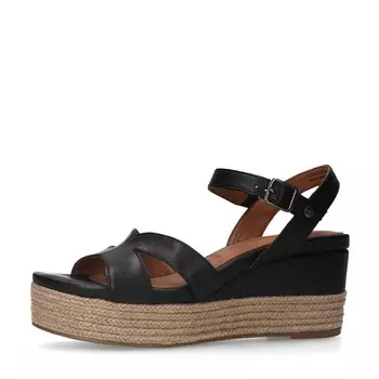 Босоножки на высоком каблуке MANFIELD Sandals, черный