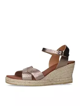 Босоножки на высоком каблуке MANFIELD Sandals, коричневый