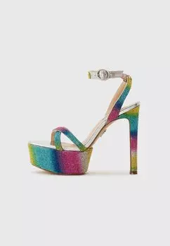 Босоножки на высоком каблуке MARCIANA Steve Madden, мультиколор