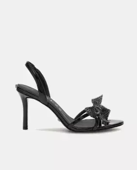 Босоножки на высоком каблуке модели Merle Guess, чёрный