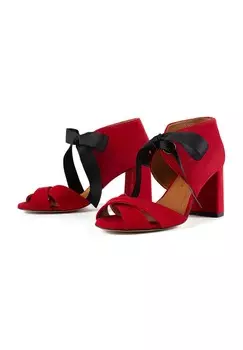 Босоножки на высоком каблуке MOVIE STAR L37, красный
