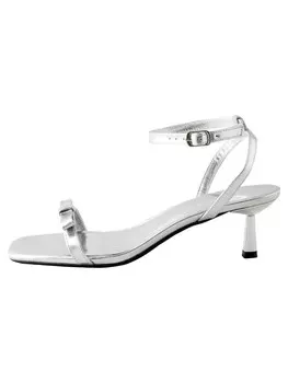 Босоножки на высоком каблуке Next Sandals Forever Comfort, серебряный
