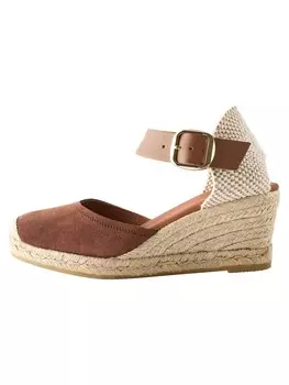 Босоножки на высоком каблуке Next Strap Sandals Forever, коричневый