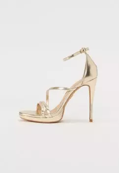 Босоножки на высоком каблуке ODELLA ALDO, золотистый
