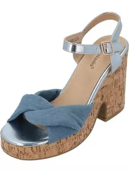 Босоножки на высоком каблуке Palado Sandals Evanie, цвет opal/blue denim