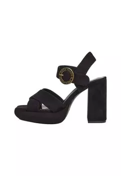 Босоножки на высоком каблуке Platform sandals Pepe Jeans, черный