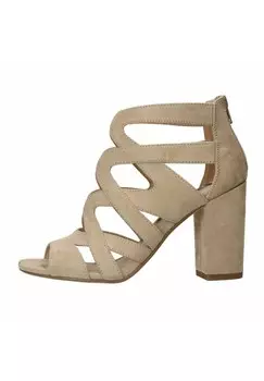 Босоножки на высоком каблуке sacha, цвет beige