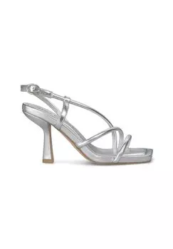 Босоножки на высоком каблуке Sandals Alma en Pena, серебряный