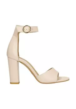 Босоножки на высоком каблуке Sandals Wojas, бежевый