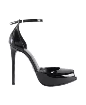 Босоножки на высоком каблуке Sergio Levantesi, черный