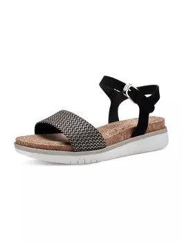 Босоножки на высоком каблуке Tamaris Sandals, черный
