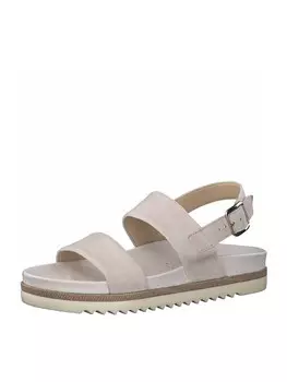Босоножки на высоком каблуке Tamaris Strap Sandals, бежевый