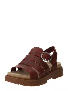 Босоножки на высоком каблуке TIMBERLAND Sandals, цвет merlot