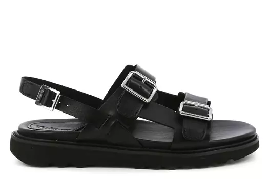 Босоножки Neosummer на платформе Kickers, черный