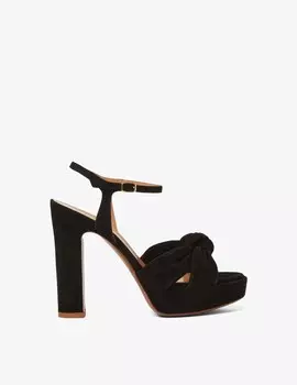 Босоножки Node на танкетке Relac, черный