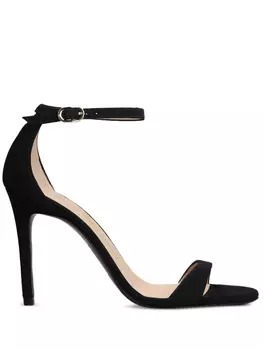 Босоножки Nudist 100 Stuart Weitzman, черный