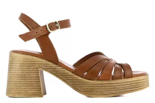 Босоножки Octavia на каблуке Camila'S, коричневый