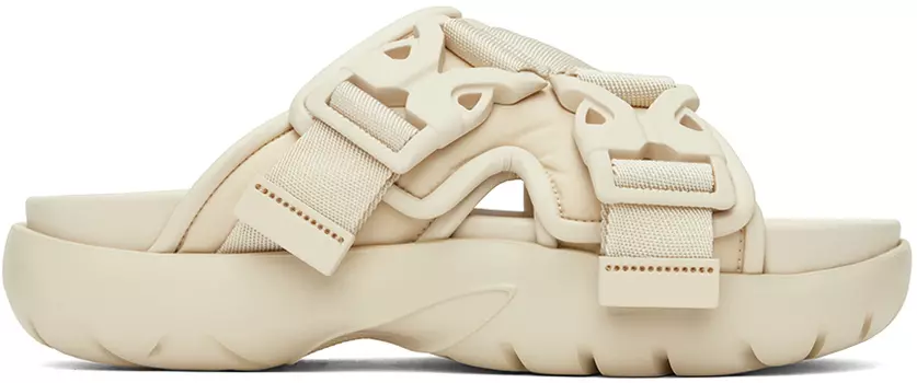 Босоножки Off-White с кнопками Bottega Veneta