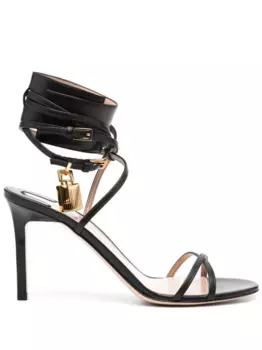 Босоножки Padlock 100 TOM FORD, черный