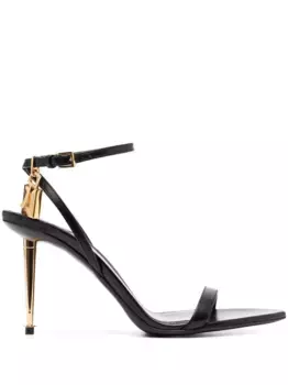 Босоножки Padlock 85 TOM FORD, черный