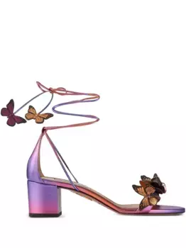 Босоножки Papillon 40 Aquazzura, розовый