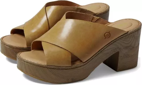 Босоножки Pavia Born, цвет Yellow Full Grain Leather