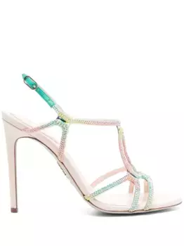 Босоножки Peach-burano 100 Ren Caovilla, розовый