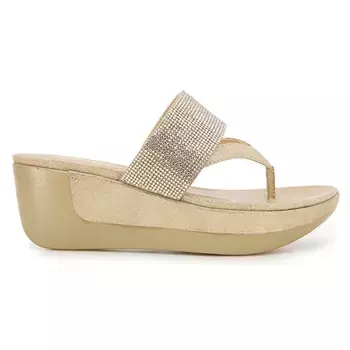 Босоножки Pepea на танкетке и платформе Kenneth Cole Reaction, золотой