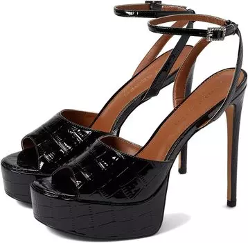 Босоножки Pierra Peep Toe Platform Kurt Geiger London, черный