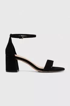 Босоножки PRISTINE замшевые Aldo, черный
