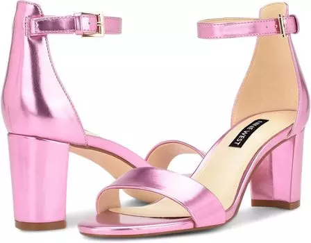 Босоножки Pruce 3 Nine West, цвет Pink Metallic