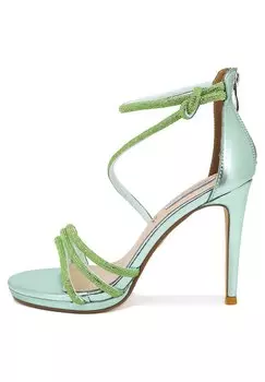 Босоножки Queen Helena, зеленый