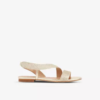 Босоножки Rachel с открытым носком Lk Bennett, желтый